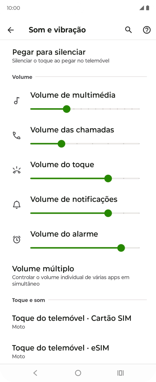 Prima Toque do telemóvel - Cartão SIM.
