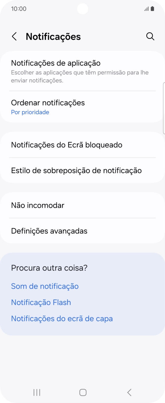 Prima Notificações de aplicação.