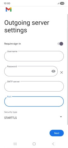Press the drop down list below 