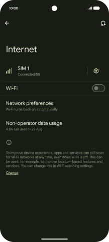 Press the indicator next to Press the indicator next to