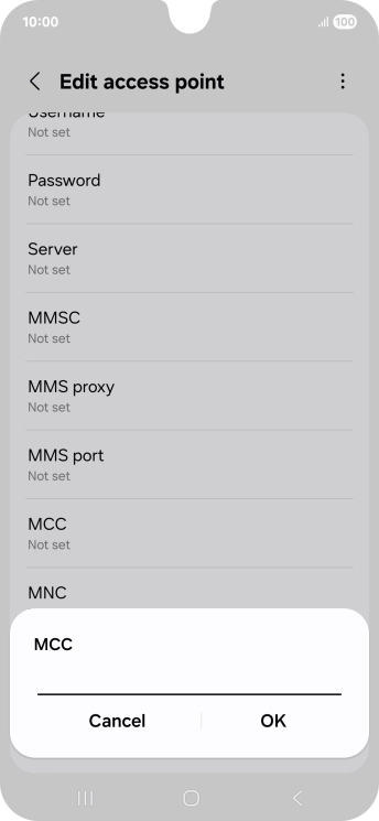 Key in 505 and press OK. Key in 505 and press OK.
