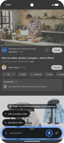 Press Ask about video.