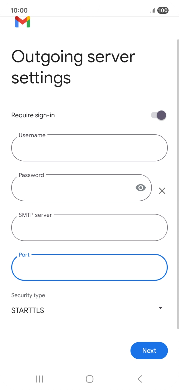 Press the drop down list below 