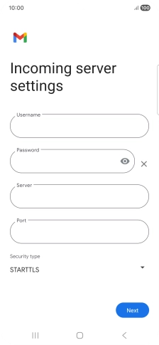Press the field below 