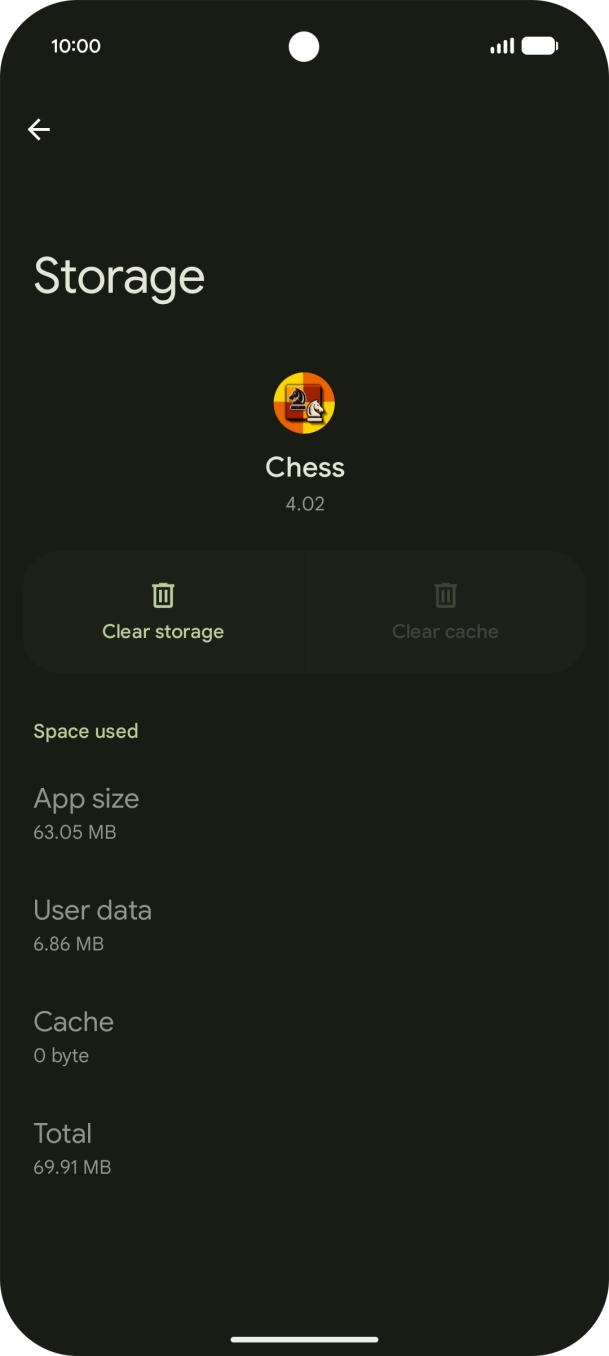 Slide your finger upwards starting from the bottom of the screen to return to the home screen.
