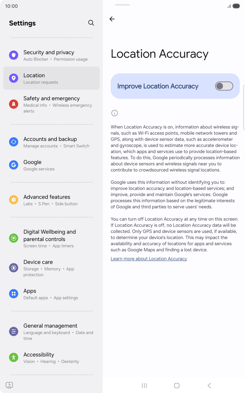 If you press the indicator next to If you press the indicator next to