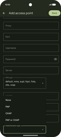 Press None. Press None.