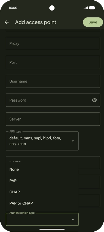 Press None. Press None.