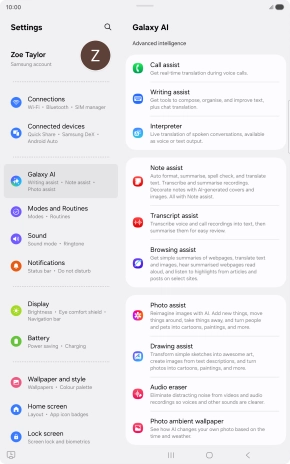 More examples of using Galaxy AI are now displayed.