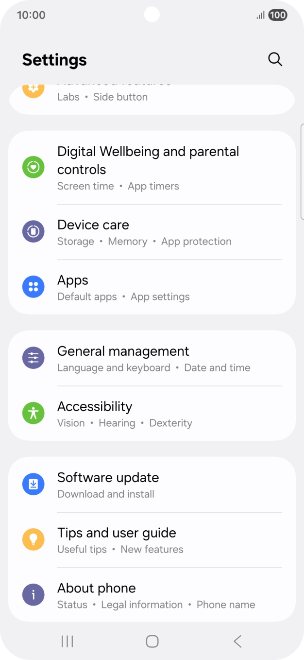 Press General management.