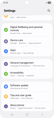 Press Accessibility.