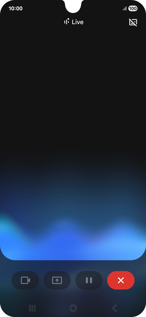 Talk to Gemini about the required topic.