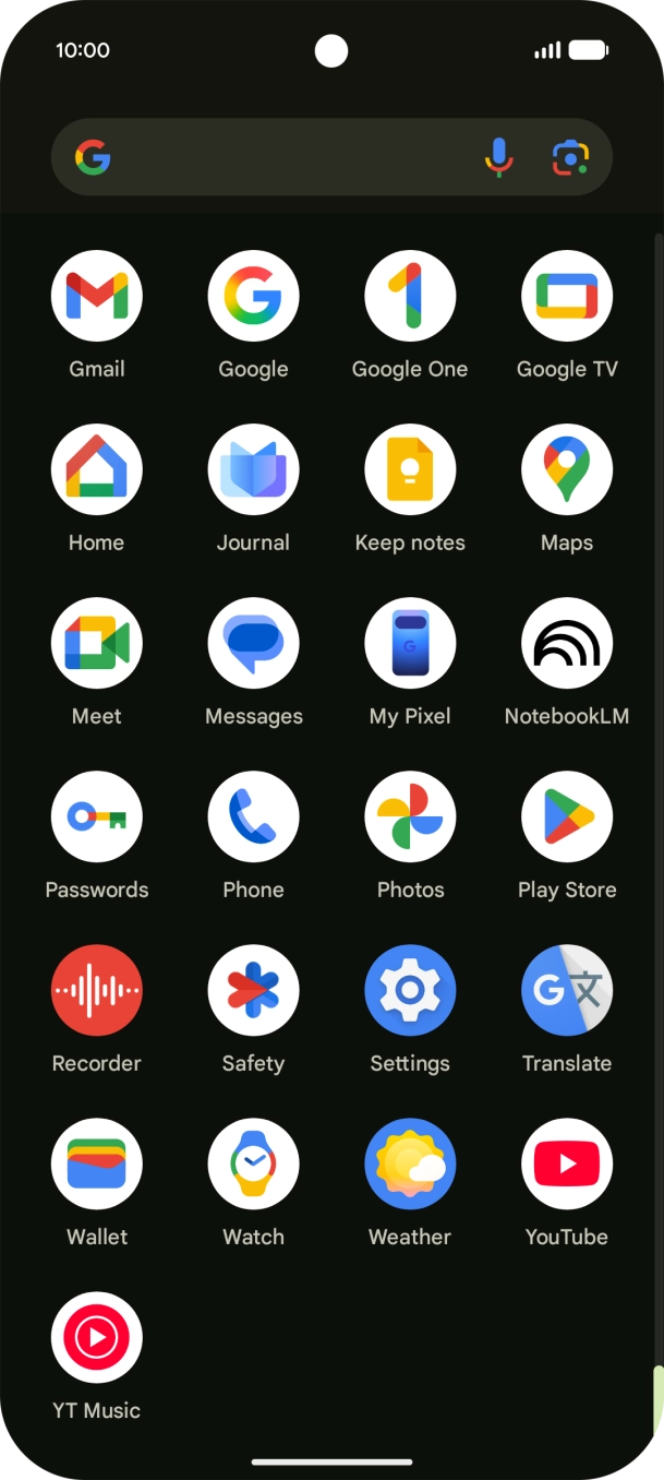 Open Photos and go to the required picture. Open Photos and go to the required picture.