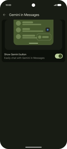 Press arrow left the necessary number of times to return to the list of messages.
