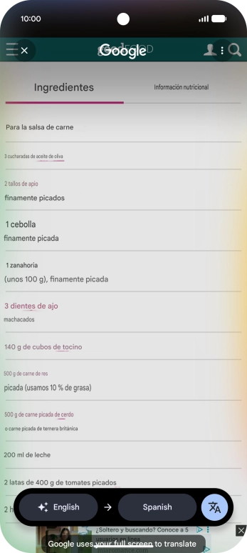 Follow the instructions on the screen to select the required language settings and use the function.