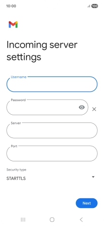 Press the field below 