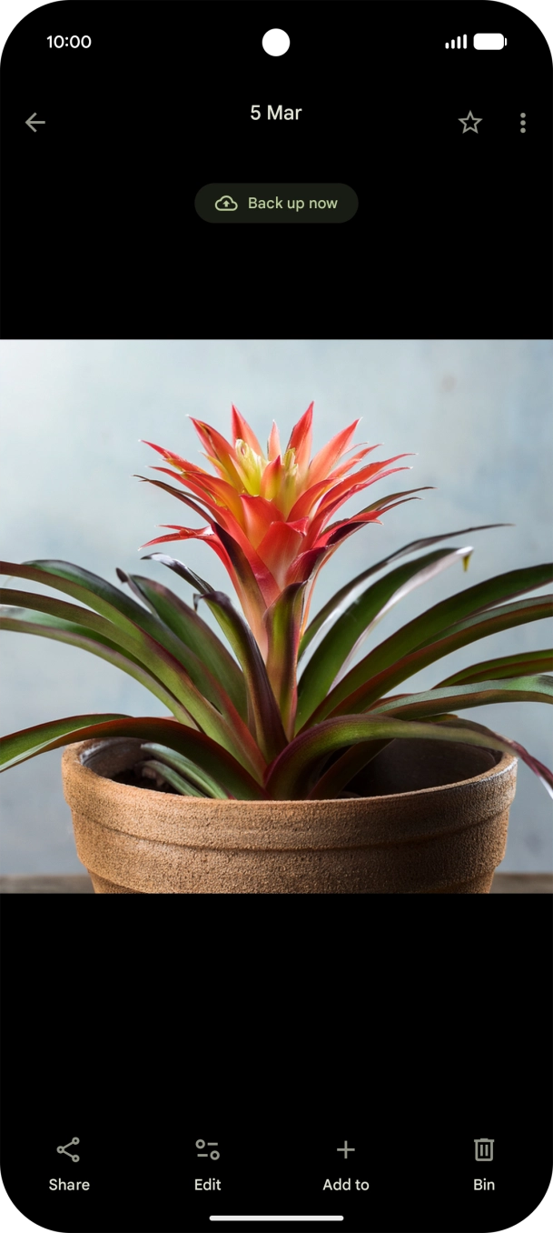 Go to the required picture. Go to the required picture.