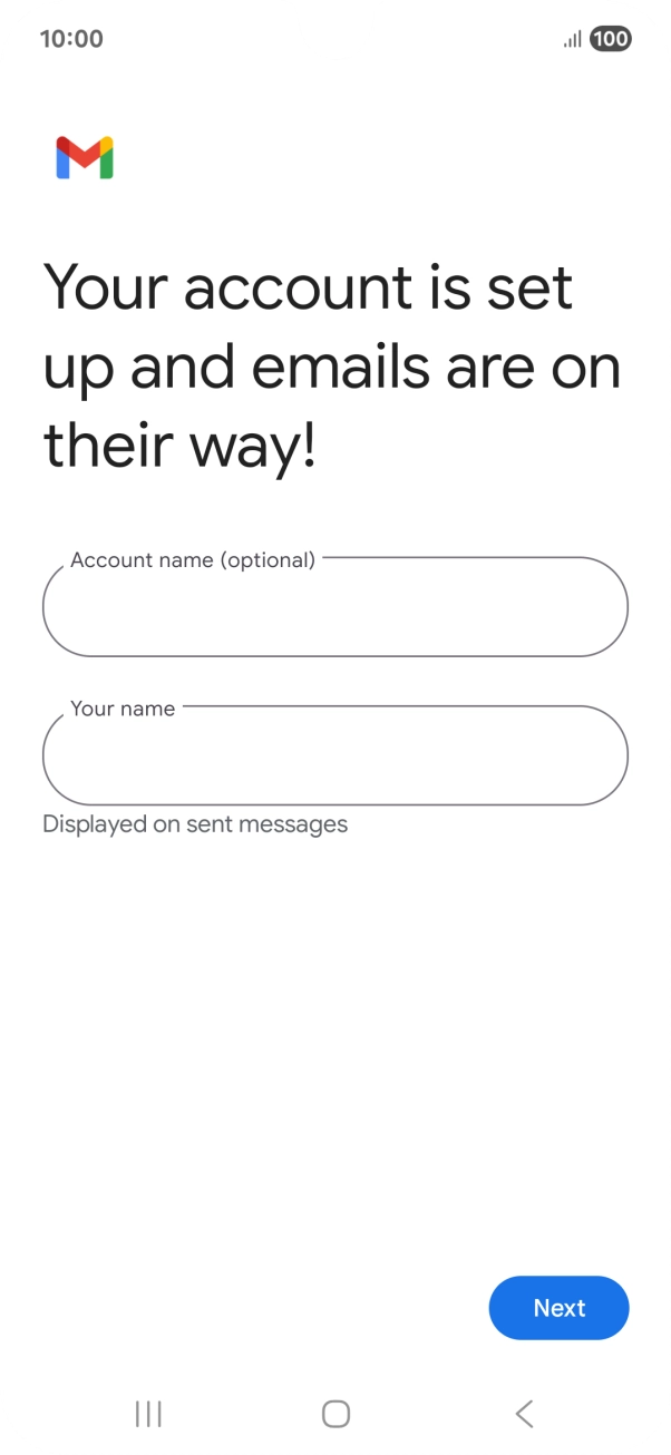 Press the field below 