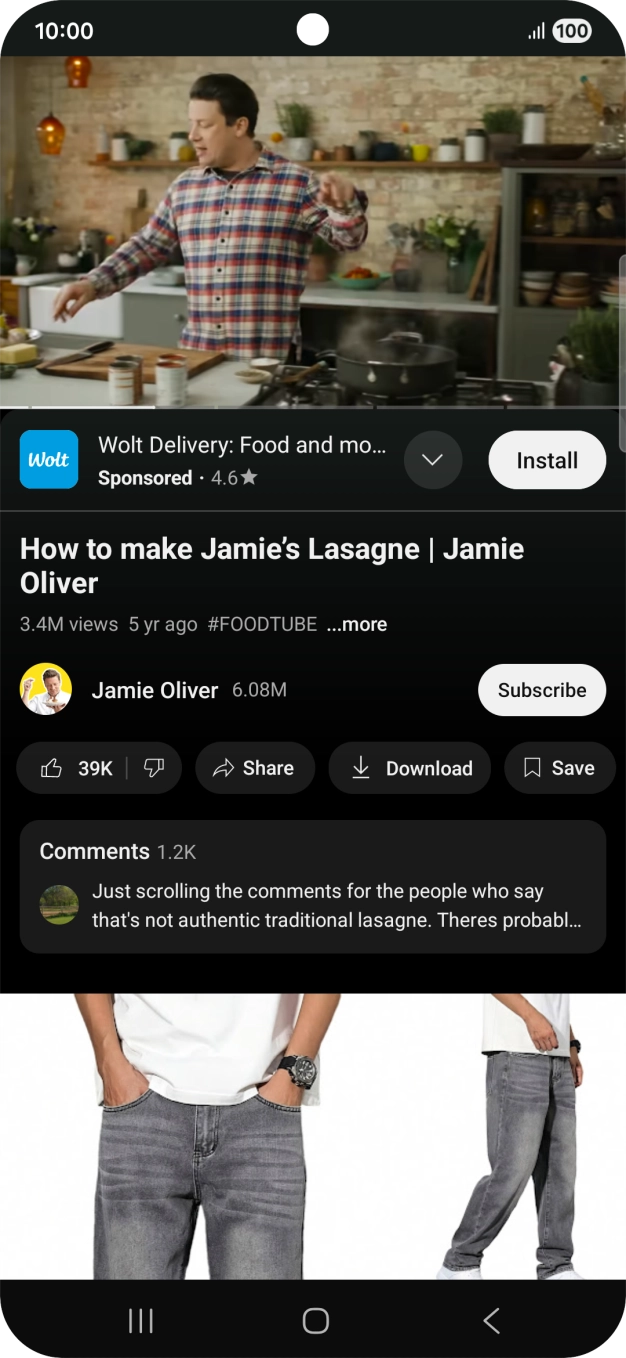 Press and hold the Home key to activate Gemini.