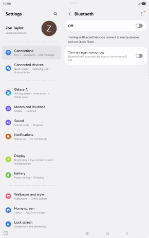 Press the indicator to turn on the function.