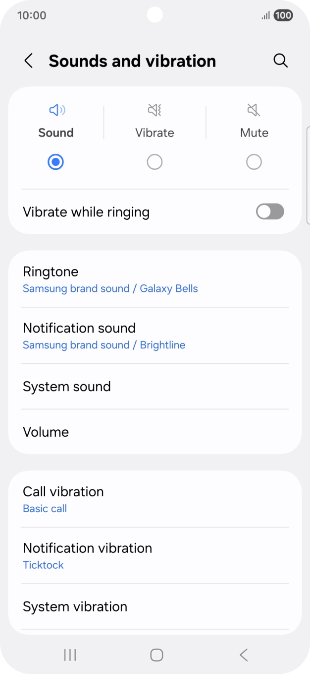 Press Ringtone.