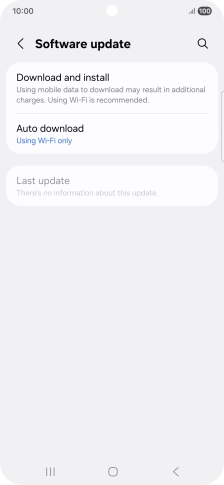 Press Download and install. If a new software version is available, it's displayed. Follow the instructions on the screen to update the phone software. Press Download and install. If a new software version is available, it's displayed. Follow the instructions on the screen to update the phone software.