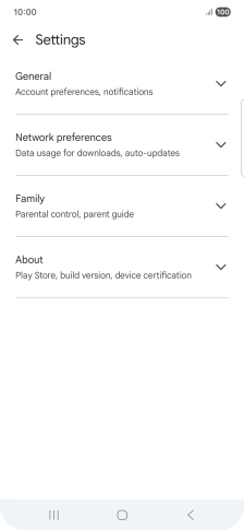 Press Network preferences.