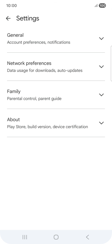 Press Network preferences.