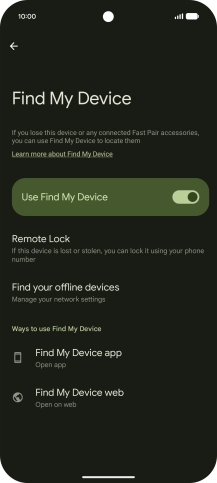 Slide your finger upwards starting from the bottom of the screen to return to the home screen.