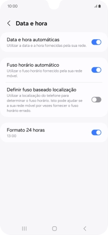 Prima a tecla de início para terminar e voltar ao ecrã inicial.