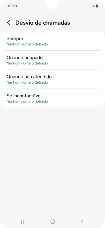 Prima a tecla de início para terminar e voltar ao ecrã inicial.