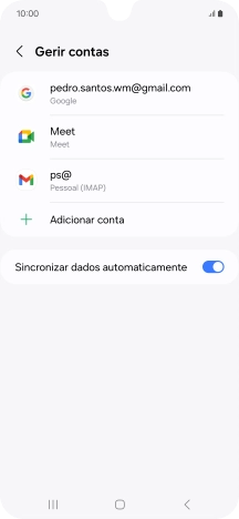 Prima a tecla de início para terminar e voltar ao ecrã inicial.