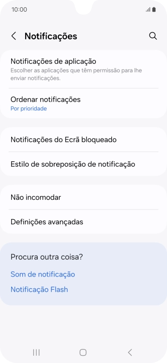 Prima Notificações de aplicação.