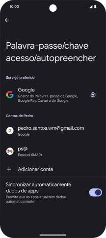 Para voltar ao ecrã inicial, deslize o dedo de baixo para cima a partir da base do ecrã.