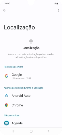 Prima a app pretendida.