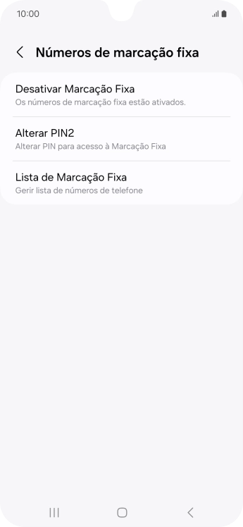 Prima Desativar Marcação Fixa.