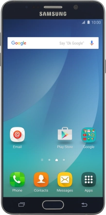 Image 1: Front view of the Samsung Galaxy Note 5