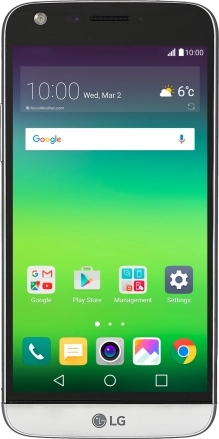 Image 1: Front view of the LG G5