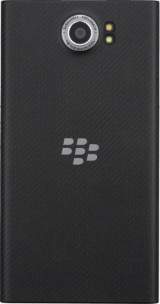 Image 2: Back view of the BlackBerry Priv