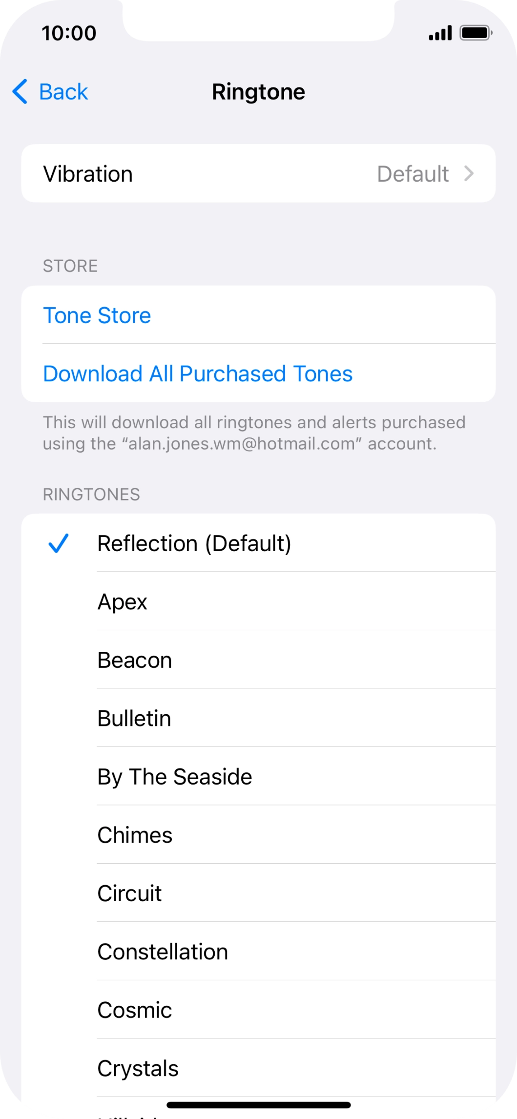 Turning vibration on my mobile phone on or off - Optus