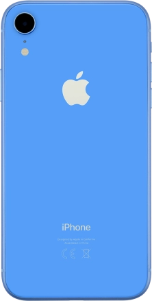 Image 2: Back view of the Apple iPhone XR