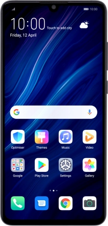 Image 1: Front view of the Huawei P30