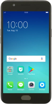 Image 1: Front view of the OPPO F1s