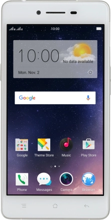 Image 1: Front view of the OPPO R7