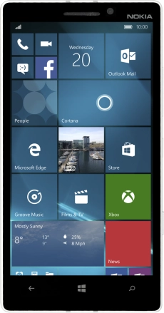Image 1: Front view of the Nokia Lumia 930
