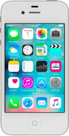 Image 1: Front view of the Apple iPhone 4S