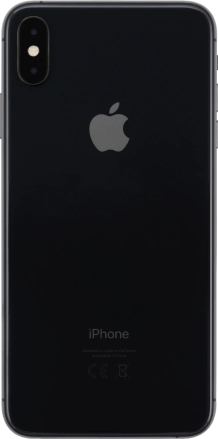 Image 2: Back view of the Apple iPhone Xs Max