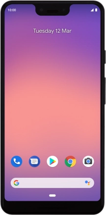 Image 1: Front view of the Google Pixel 3 XL