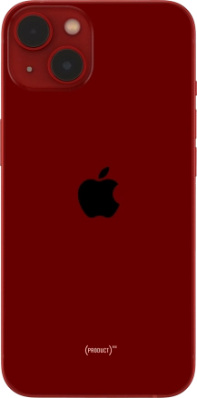 Image 2: Back view of the Apple iPhone 13