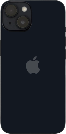 Image 2: Back view of the Apple iPhone 14
